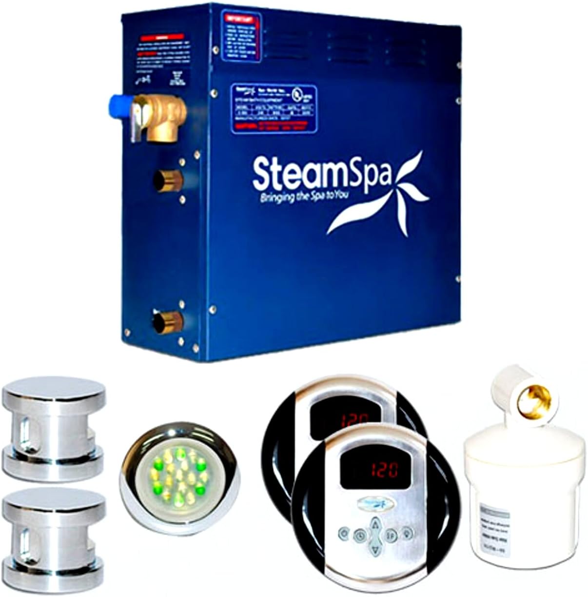 Steam Spa RY1200CHC Royal Complete Package with 12kW Steam Generator