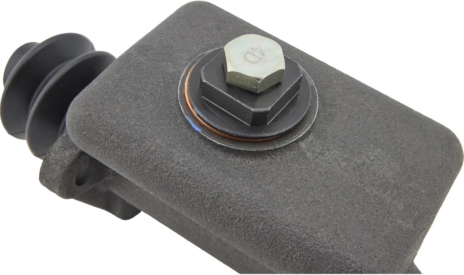 Speedway Motors Single Master Cylinder 1-1/16 Inch Bore New Cast Iron Design Triangular Bolt Pattern Frame Mount Drum Brake Replacement, Compatible with 1939–48 Ford