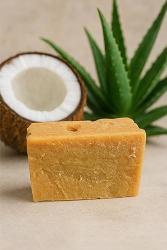 Miniatura 3 de Jabón acondicionador de aloe de coco 2 en 1 para cabello y cuerpo para todo tipo de cabello y tipos de piel, sin sulfato, ecológico