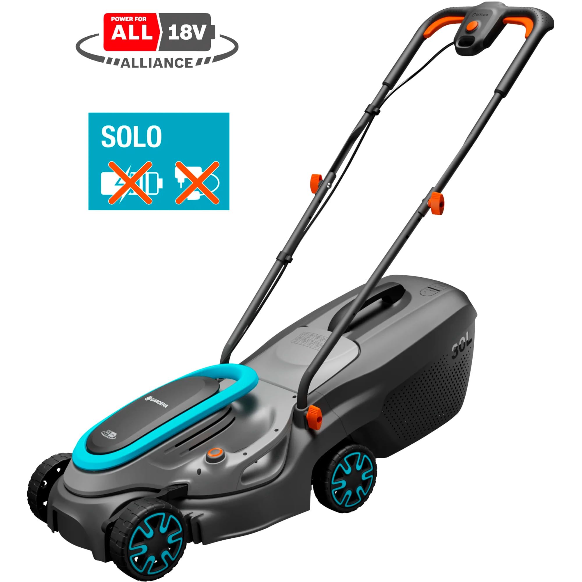 Rasaerba A Batteria Bosch EasyMower 18V-32-150 - Per Prati Fino 100m², Larghezza 32cm - Foto 5