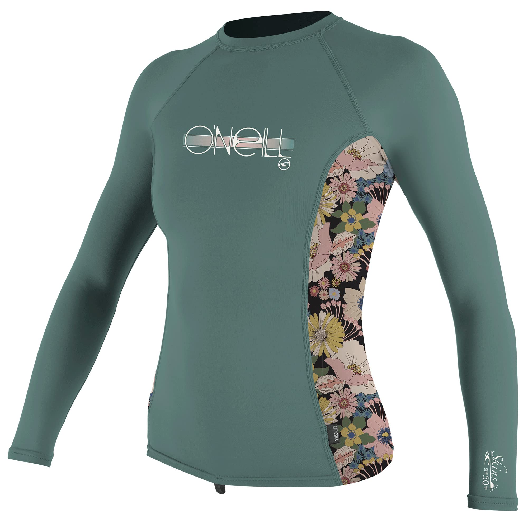 O'Neill Girls Premium Skins Upf 50+ Long Sleeve Rash Guard