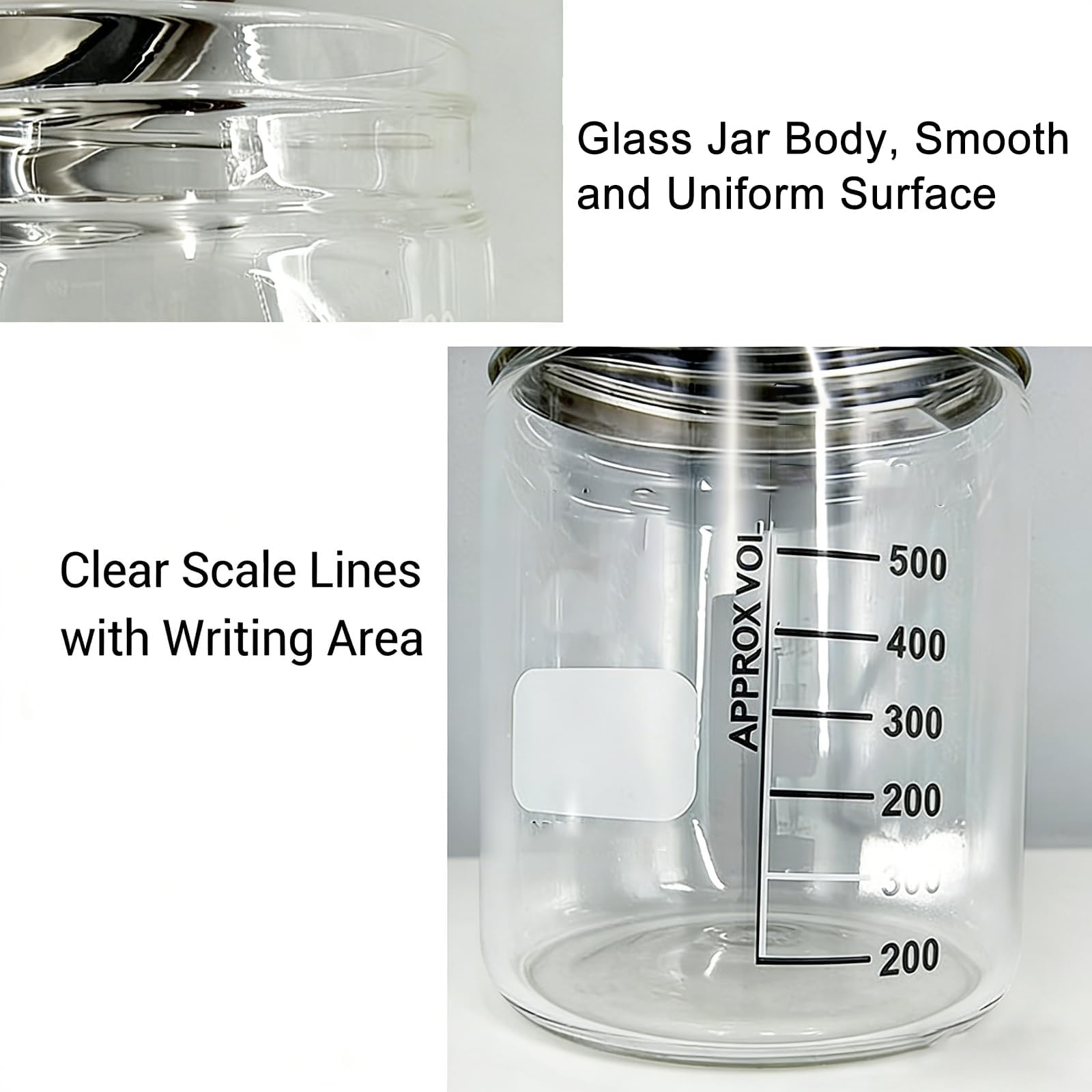 COYEUX Vakuumkammer Aus Laborglas, Vakuumentgasungskammer Mit Vakuummeter, 250 Ml/500 Ml/800 Ml Glasbehälter Zur Aufbewahrung Oxidationsanfälliger Chemischer Proben 250ML