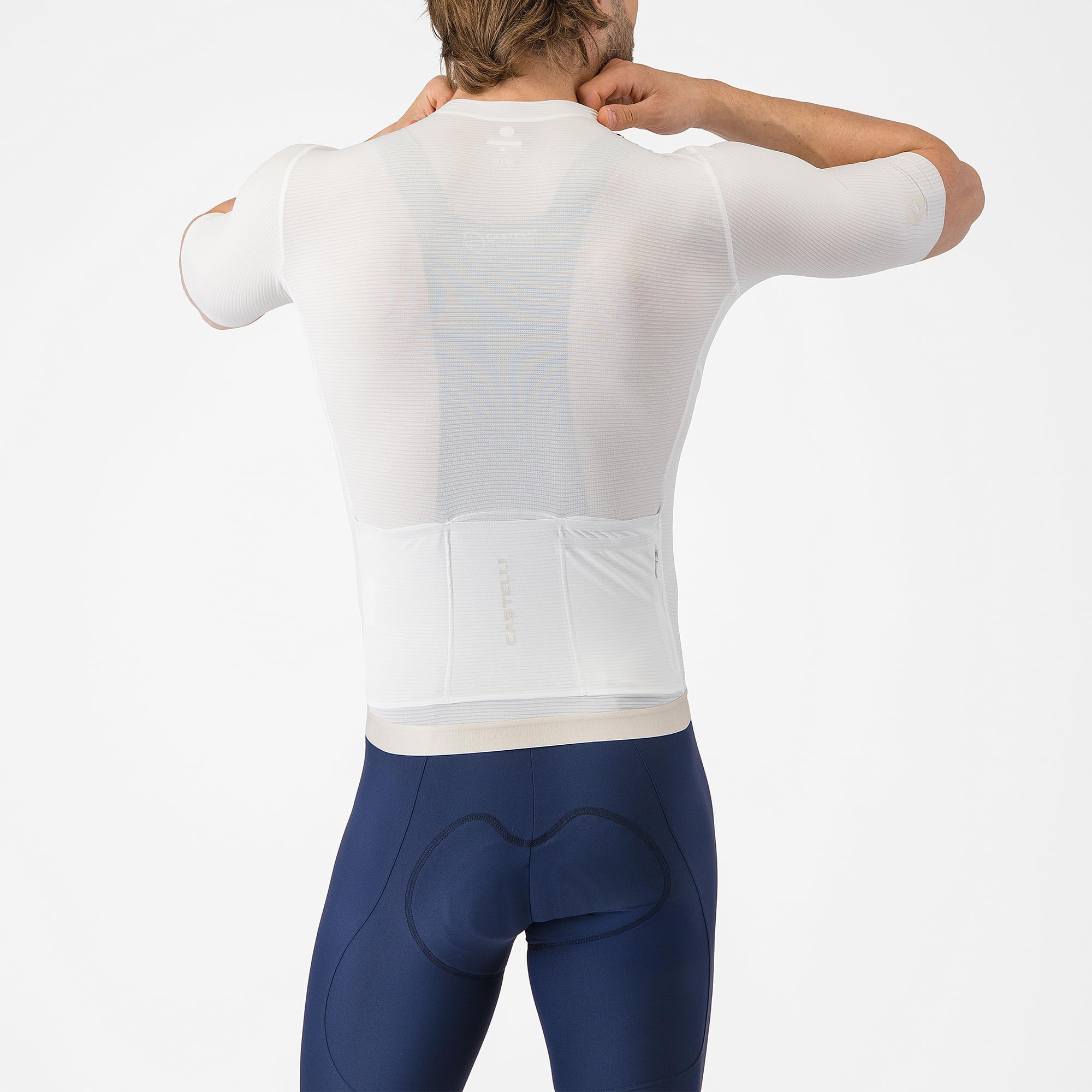 CASTELLI Espresso 2 Jersey da uomo, UPF 30 Performance Cycling Jersey per allenamento con clima caldo, lunghe passeggiate e uso quotidiano su strada