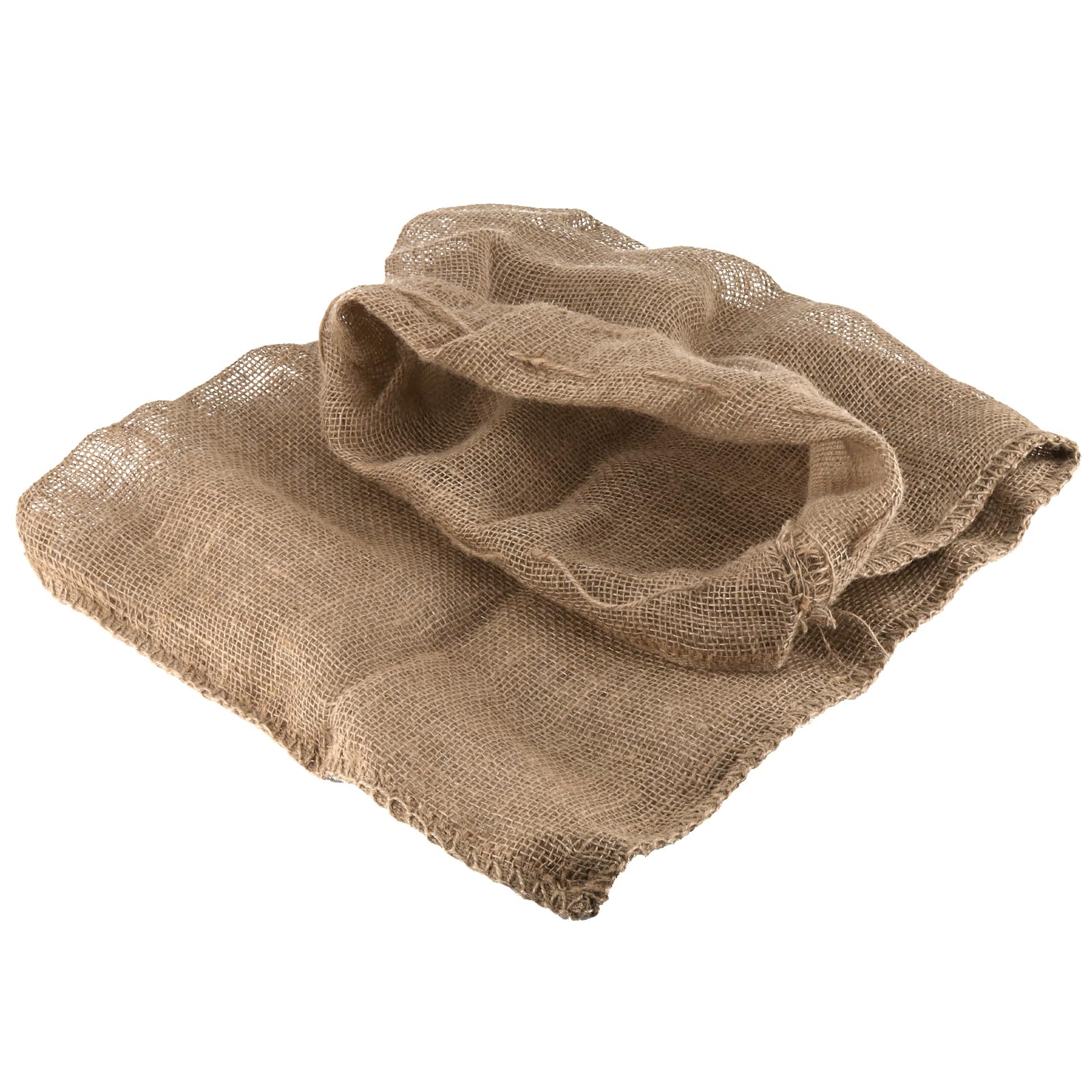 KEILEOHO Lot de 6 grands sacs de rangement en toile de jute naturelle pour pommes de terre, stockage des aliments et plantation de jardinage, 60 x 100 cm