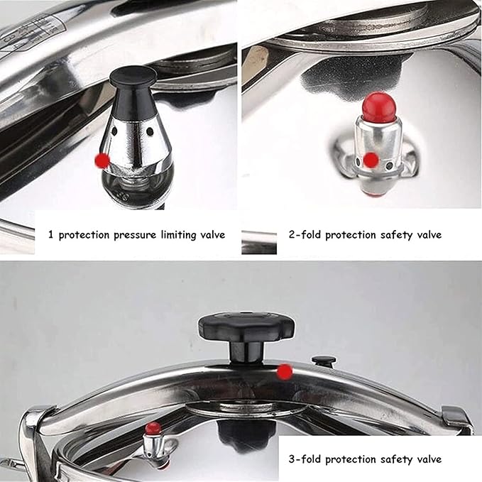 Olla a Presión Acero Inoxidable 22L YUSIWOAL miniatura 7