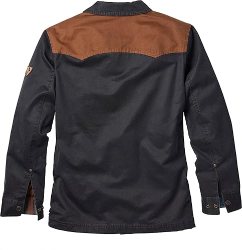 Miniatura 2 de Legendary Whitetails Chaqueta Camisa de Lona Encerada Lonestar Stockyards para Hombres