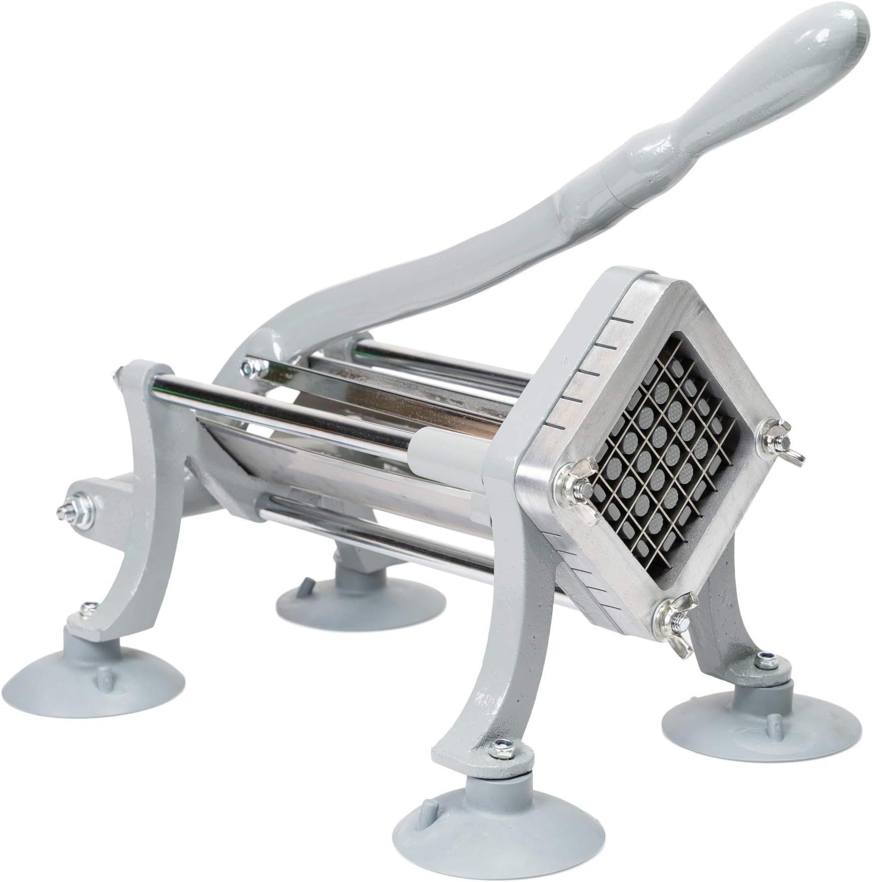 WYZworksCommercial Heavy Duty French Fry Cutter with 3/8 inch Cutting Frame and Free 1/2" Cutting Frame