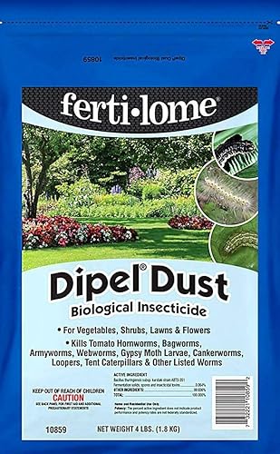 Fertiloma (10859) Dipel Dust Insecticida Biológico (4 lb.)