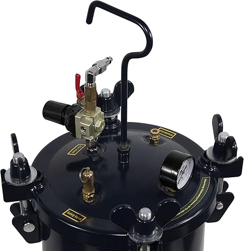 Miniatura 3 de CALIFORNIA AIR TOOLS 255C - Olla a presión de 2.5 galones para fundición, azul y compresor de aire portátil ligero y silencioso CAT-1P1060S, color