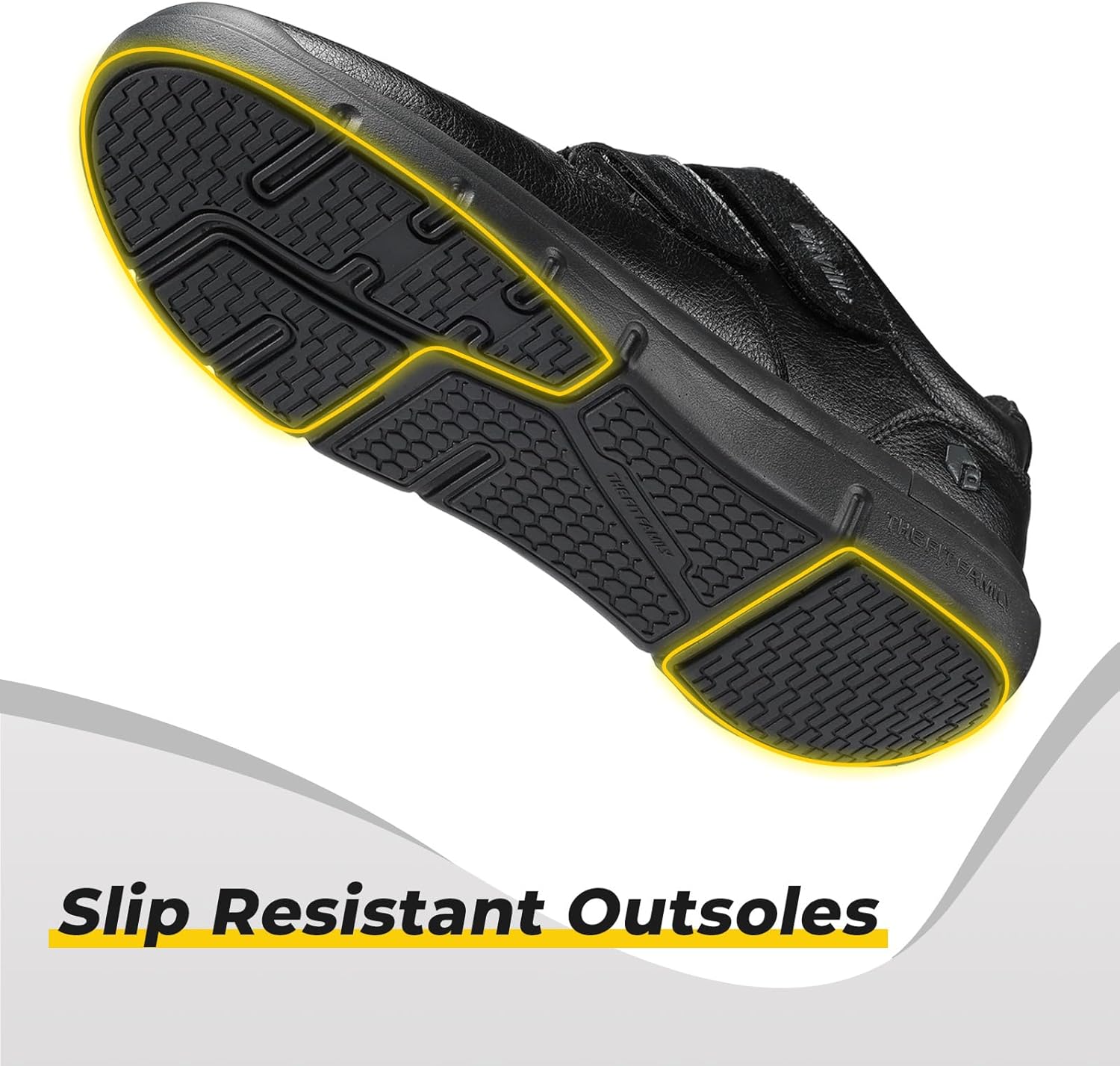 FitVille Shoes for Men Extra Wide, Straps Diabetic Shoes for Men Slip on, Casual Wide Dress Sneaker for Walking, Easy On and Off, Swollen Feet - Image 7