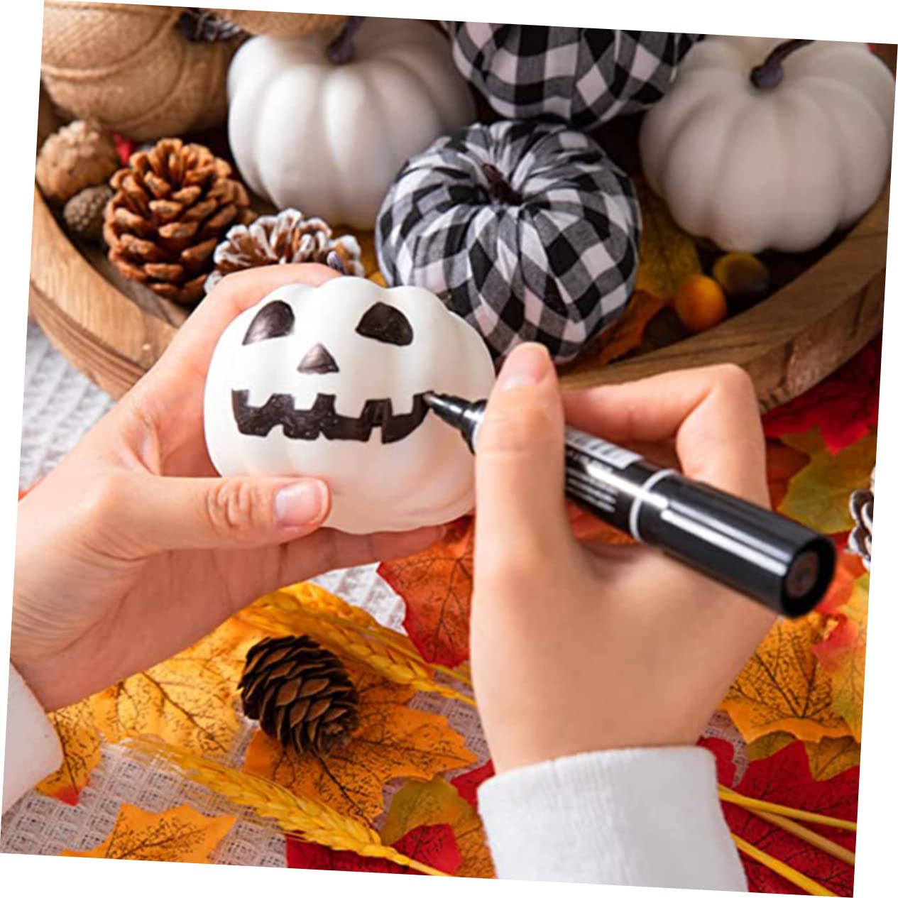 36stücke Künstliche Kürbisse Für Herbst Und Halloween-dekoration Simulierte Kürbis-dekoration Für Thanksgiving-feiern Tisch Und Fensterdeko
