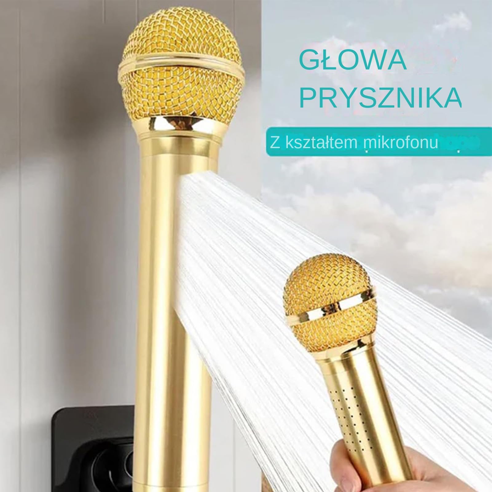 Słuchawka Prysznicowa o Wysokiej Mocy Ręczne Przedłużenie Węża