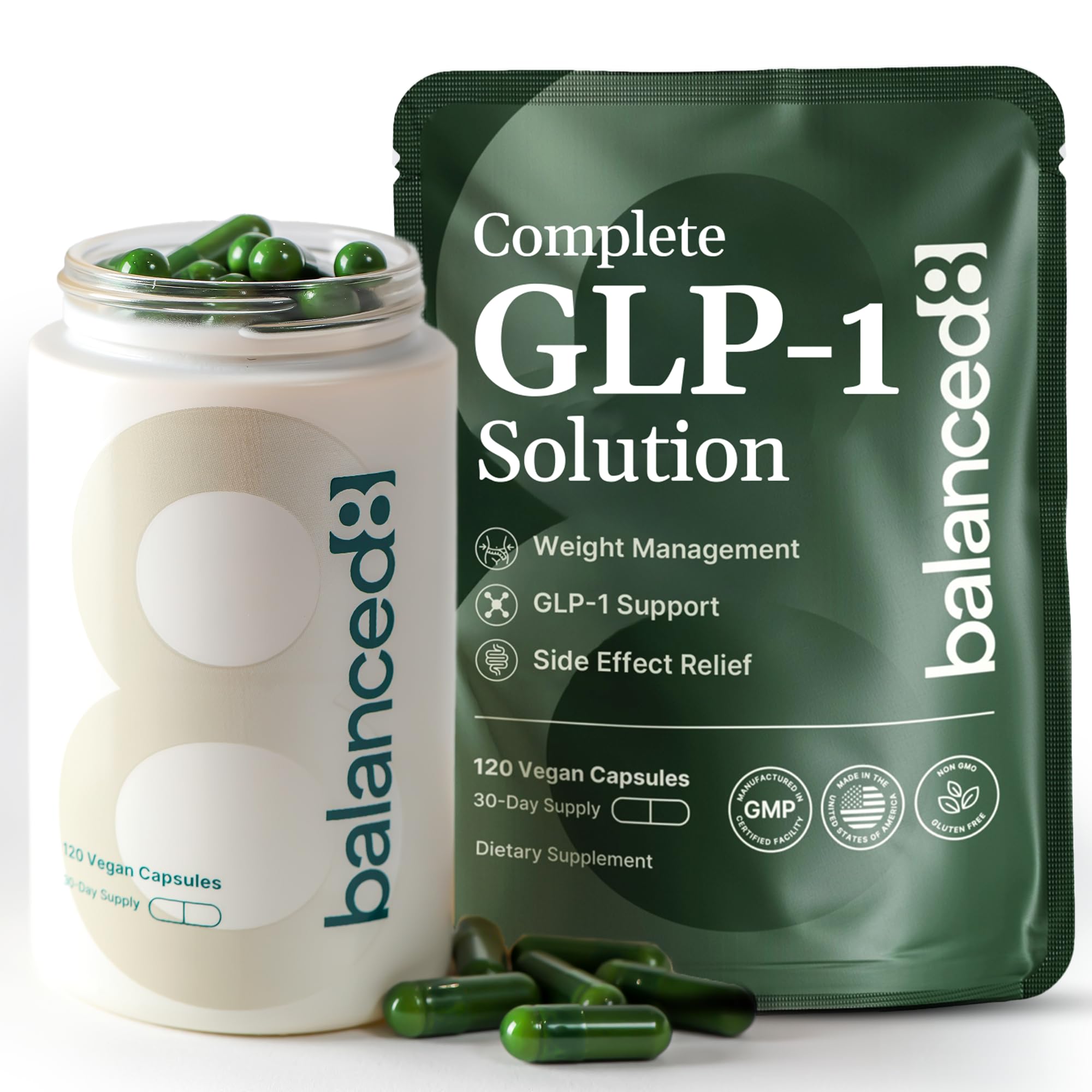 glp 1 supplements side effects Amazon.com: balanced8 GLP1 Supplements Weight Loss Women & Men – Appetite &  Metabolism Support – GLP1 Booster for Gut Health – Vegan, Made in USA – 120  Capsules : Health & Household