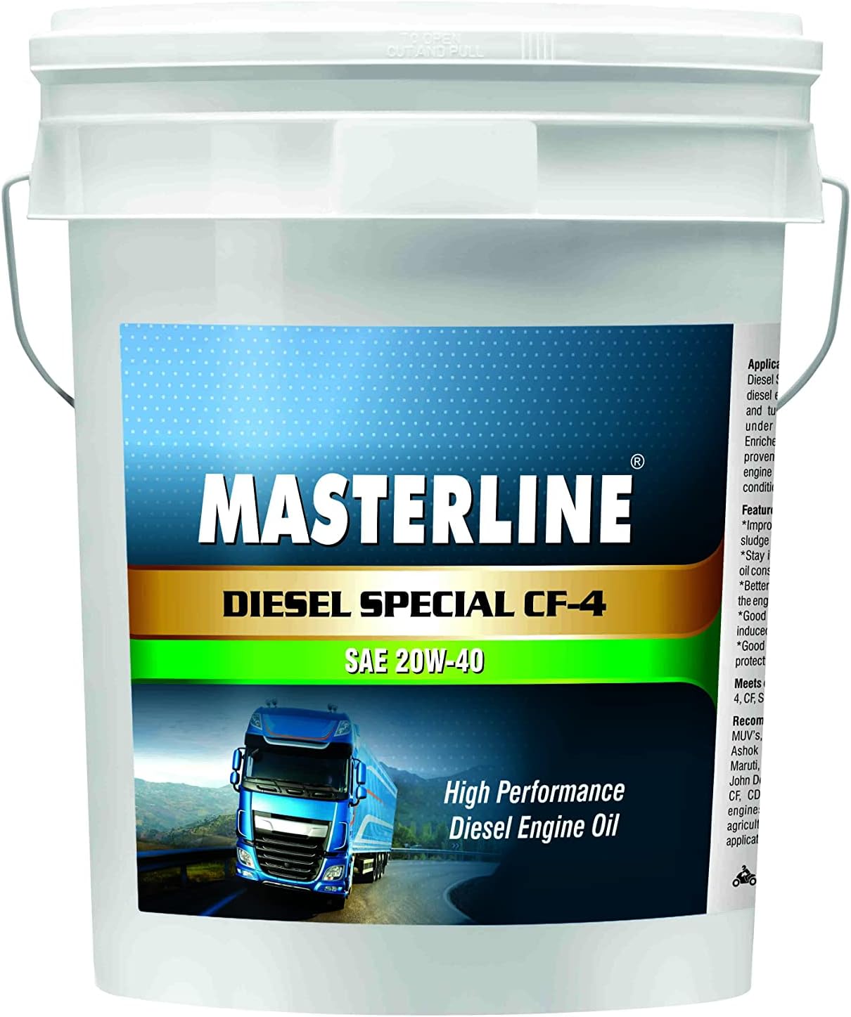 MASTERLINE DIESEL SPECIAL CF-4 SAE 20W-40| Diesel Engine Oil (10 L)