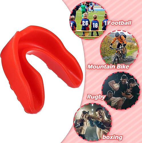 Miniatura 4 de Protectores bucales deportivos protectores bucales protectores de encías protectores de dientes para boxeo, baloncesto, fútbol, hockey, karate,