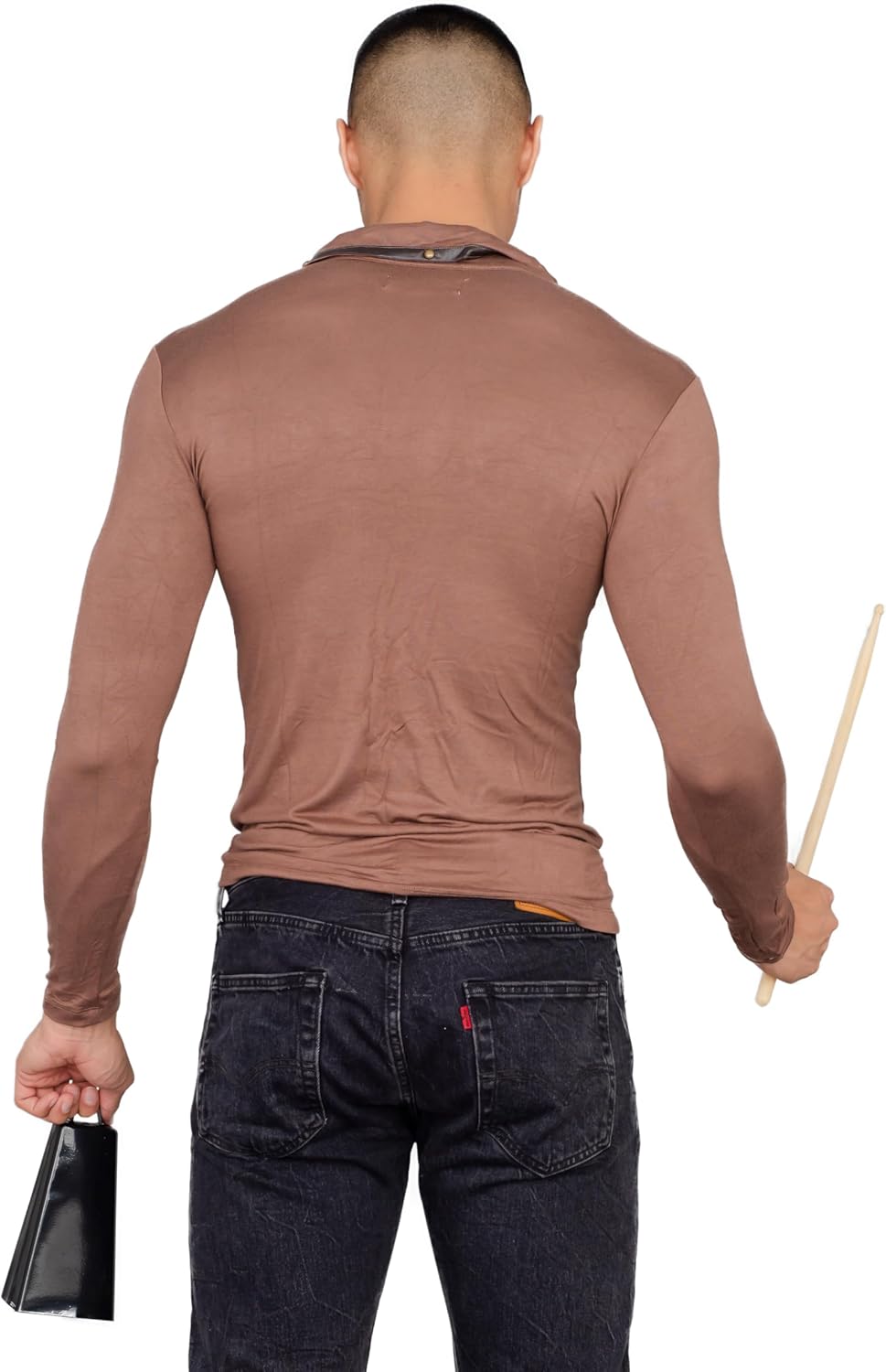 Saturday Night Live SNL More Cowbell Costume Shirt with Bell