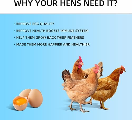 Miniatura 7 de I LOVE WORMS Larvas de mosca soldado negra secas (5 libras), 100% Natural sin OMG, Tratamiento para pollos, Alimento para pollos con más calcio que