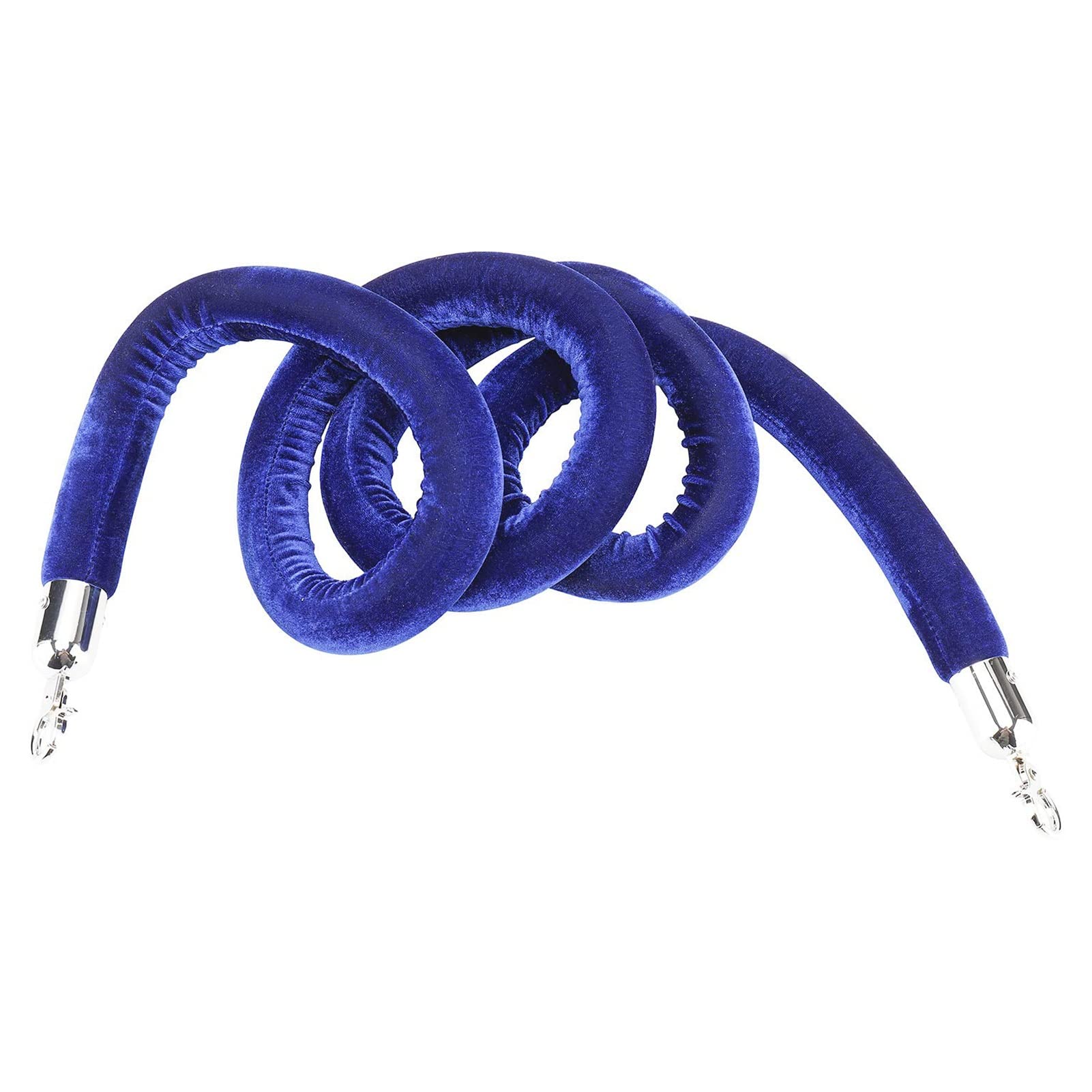 Corde de poteau en velours bleu 1,2m 4m barrière de foule et guidage événementiel