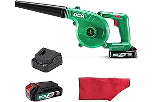 DCA 20V Small Cordless Blower: Your Effortless Solution for Quick Cleaning