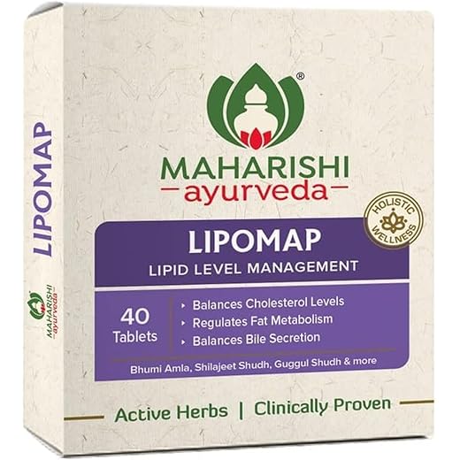 Maharishi Lipomap Heart Health 40 Tablets