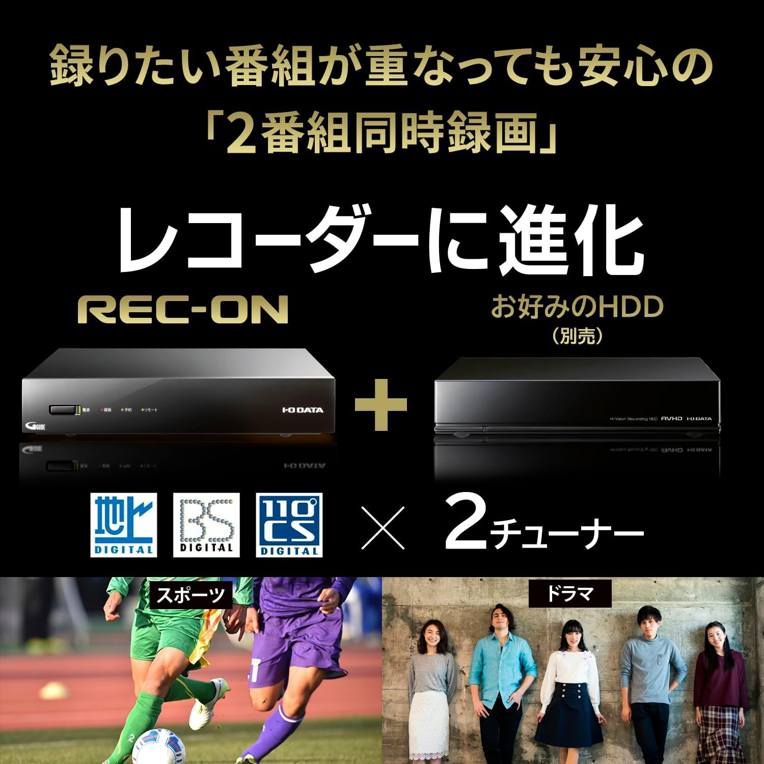 Amazon.co.jp: [セット買い]【Amazon.co.jp 限定】IODATA 録画テレビ