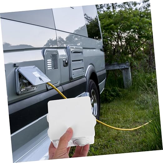 Caja eléctrica impermeable de plástico para uso exterior, caja de empalme versátil para proyectos electrónicos y diseño en garaje, casa o jardín miniatura 5