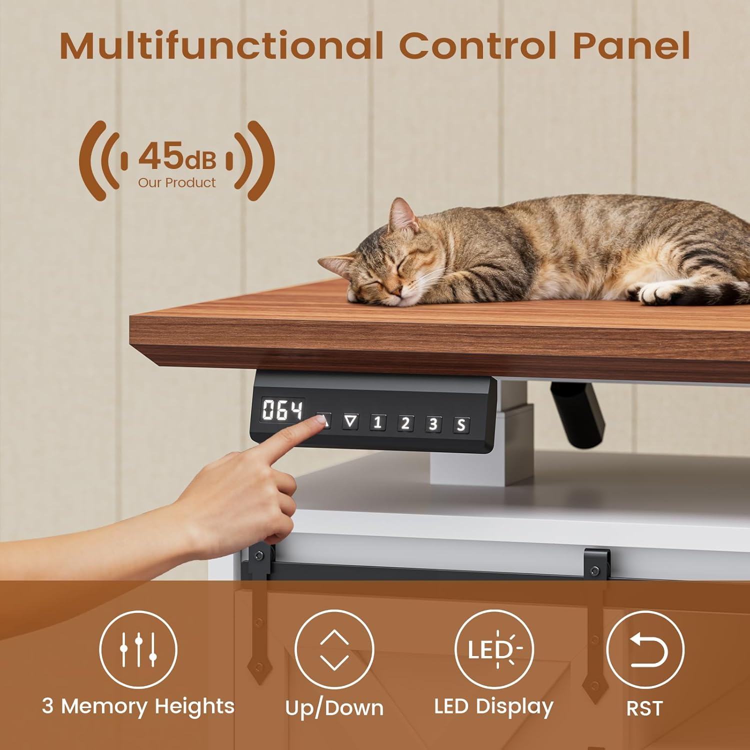 SEDETA 47.2" Farmhouse Smart Lift Top Coffee Table, Rectangle Coffee Table with Storage and Barn Door, Height Adjustable Coffee Table with Power Outlet for Living Room (White)