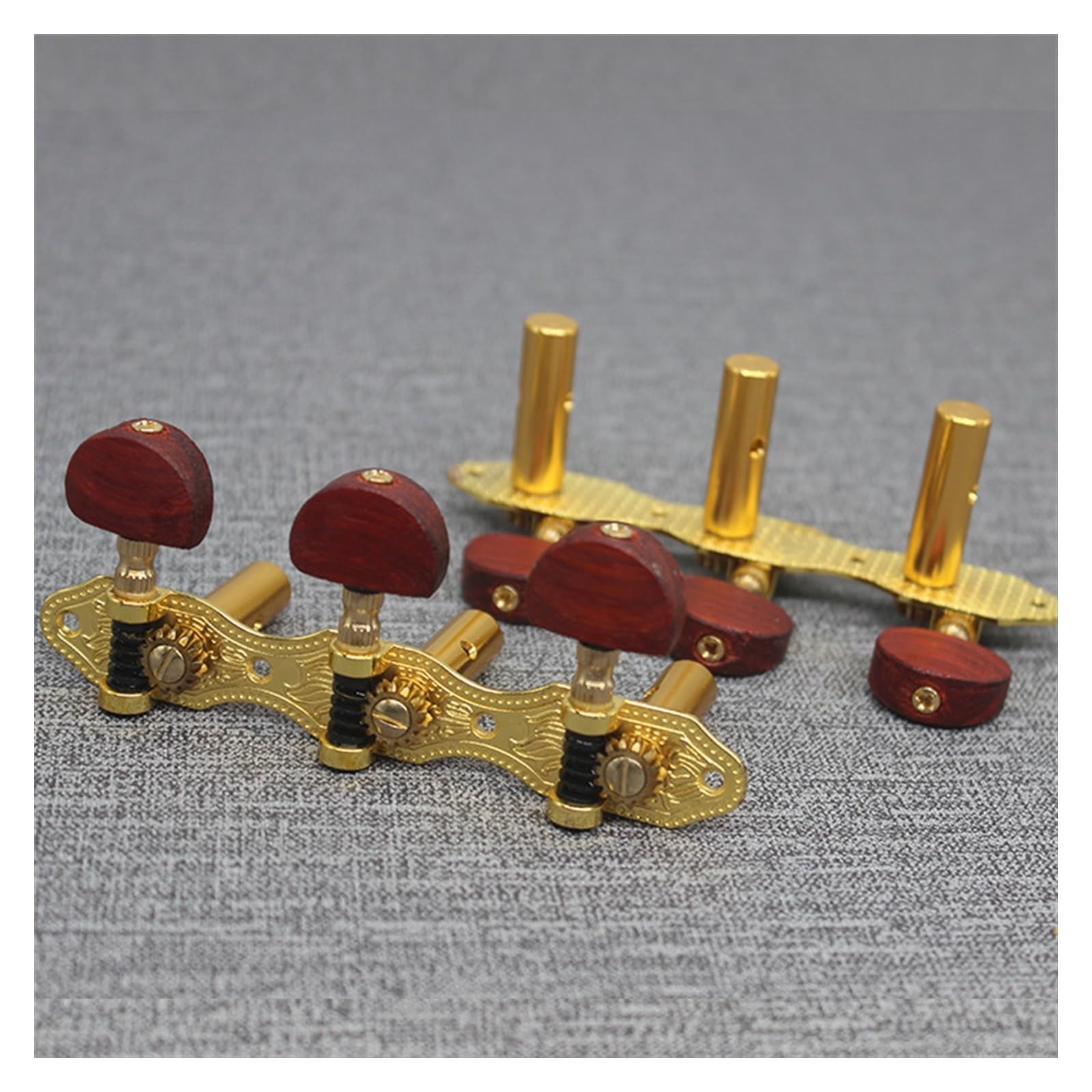 Gitarrenstimmer Stimmgeräte für klassische Gitarre, Stimmgeräte, lange Triplex-Mechaniken für klassische Gitarre mit drei Positionen