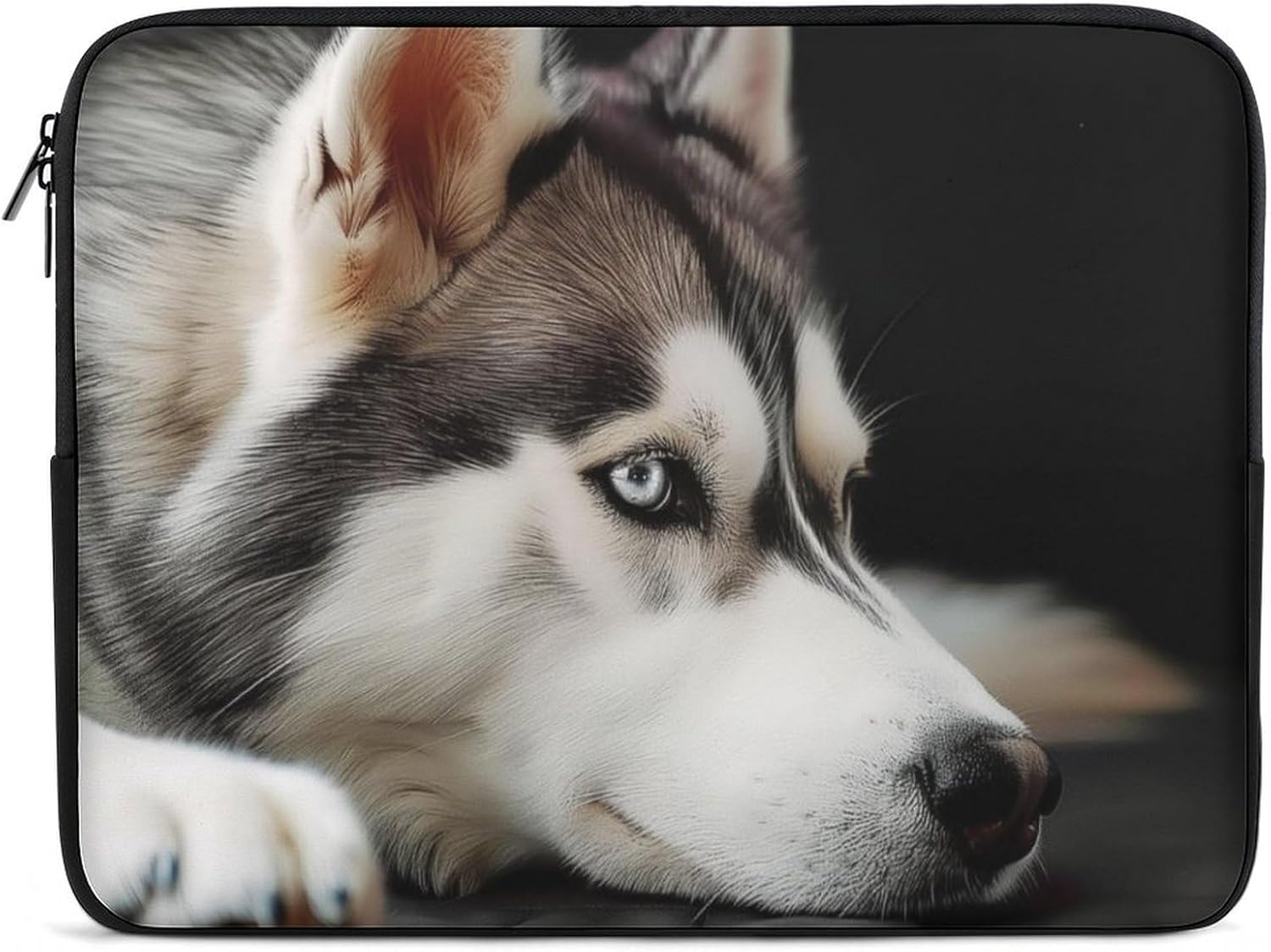 Husky Dog Laptop Sleeve 13/15 Inch Durable Briefcase Cover Shockproof Protective Case Handbags Portable Laptop Bag