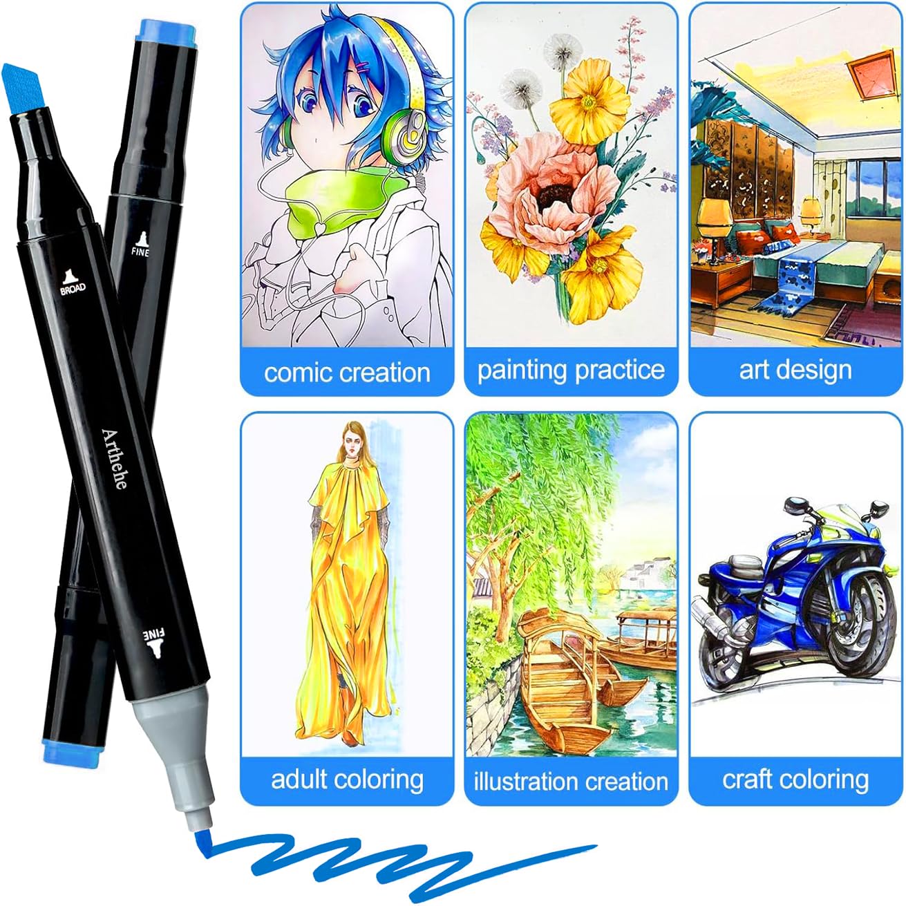 2 Stuks Onzichtbare Pen – Verdwijnende Inkt, Geheim Bericht, Leuk Voor Feestjes, Goody Bags & Kinderactiviteiten