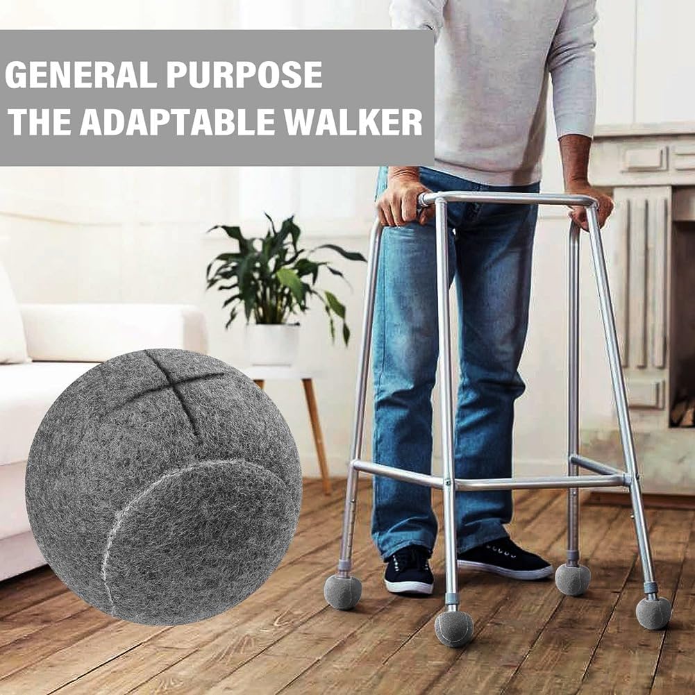 4 Palline da Tennis Walker Palline da Tennis per Deambulatori per Gambe di Mobili e Protezione del Pavimento