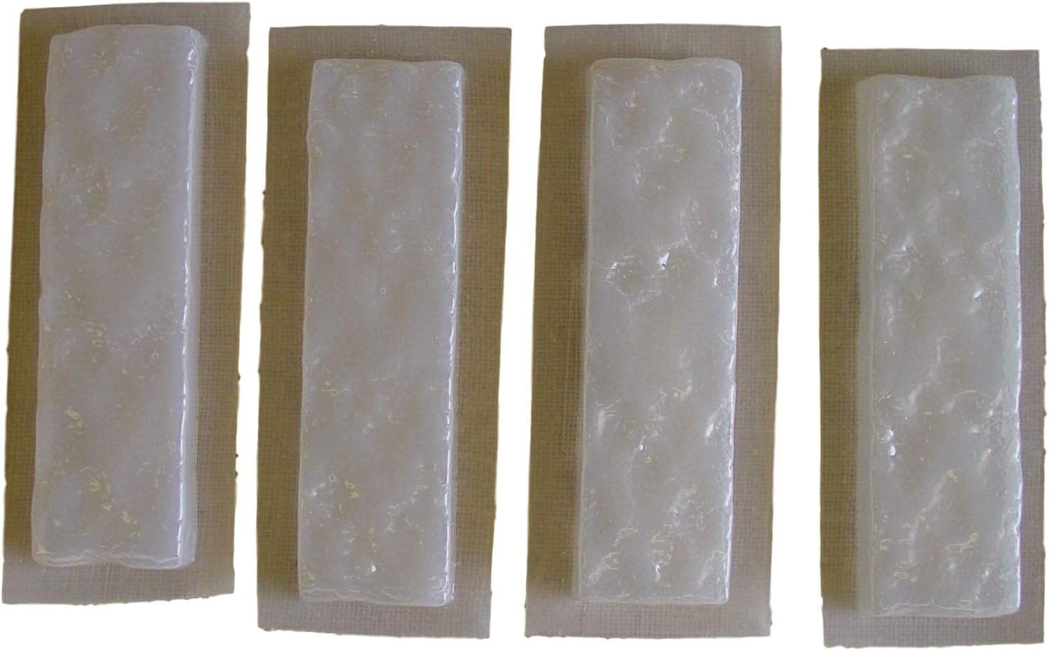 Textured Brick Facing Set of 4 Plastic Craft Molds use with