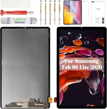 لاستبدال شاشة Samsung Tab S6 Lite LCD لاستبدال شاشة Samsung Galaxy Tab S6 Lite 10.4 Digitizer Screen Kits Samsung SM-P610 Touch Screen Assembly Kits SM-P610N SM-P615 Black