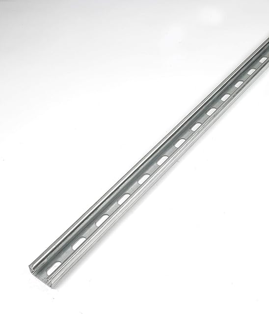 Unistrut P3300T10X3A3 41x21 Slotted Pre-Galvanised Channel 3m, Silver, Set of 4 Pieces
