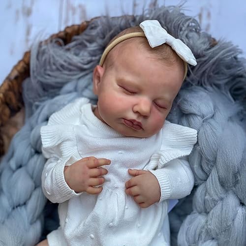 Miniatura 5 de iCradle Muñeca realista de bebé Reborn de 20 pulgadas, juguete de silicona para niños pequeños a partir de 3 años (003)