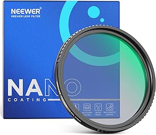 NEEWER 67mm CPL滤镜 真色 圆偏光滤镜 带限量硬停止 可调节 旋入式 细长 多层镀膜HD 相机镜头 数码相机镜头照片配件