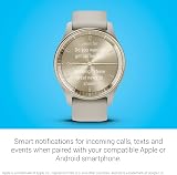 Garmin vívomove Trend, Hybrid 40mm smartwatch, French Grey - 7
