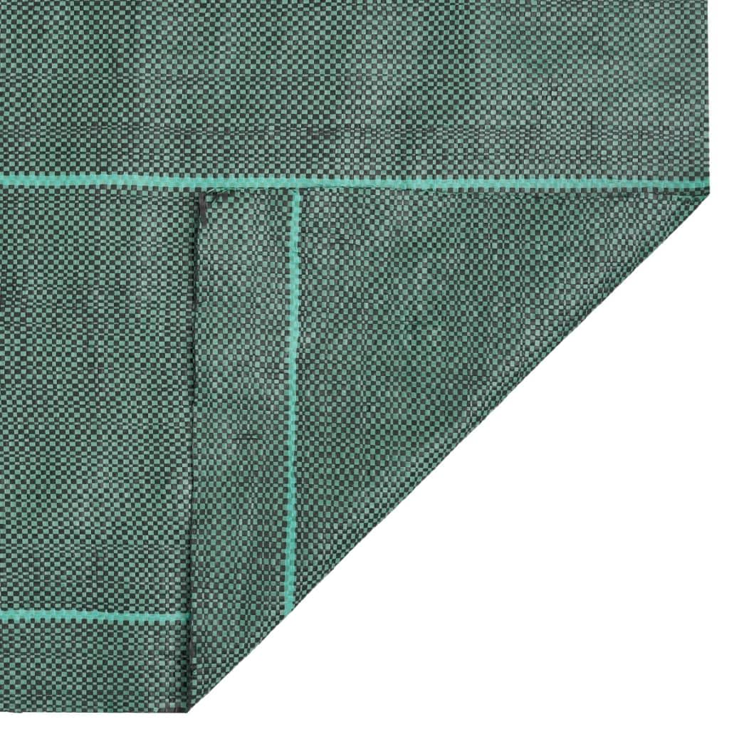 Unkrautvlies Grün 1,5x100 m PP Gartenvlies wasserdurchlässig für Hochbeet und Garten, Unkrautbekämpfungsfolie mit langlebigem Material zur Pflanzenpflege und Unkrautkontrolle