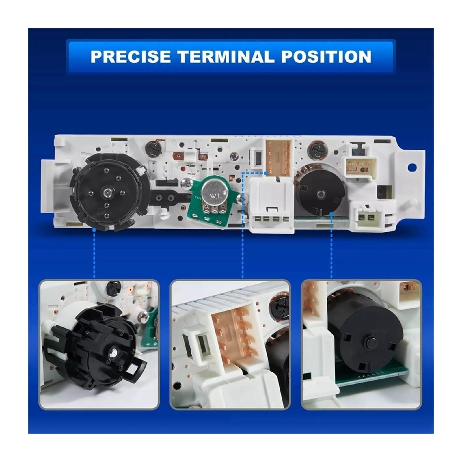 Panel Control Aire Acondicionado Para GMC Para Express 2500 599-217 Módulo De Panel Control Climatización HVAC