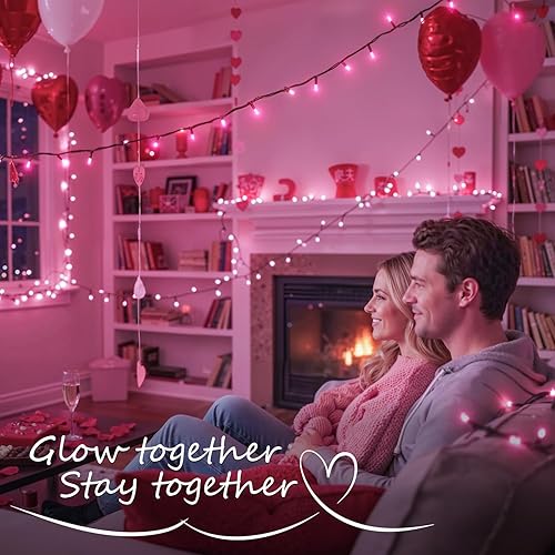 Miniatura 2 de Ollny - Luces de Navidad RGB de 400 LEDs 40 m, luces de cadena de Navidad que cambian de color con 130 modos, con control remoto, temporizador e