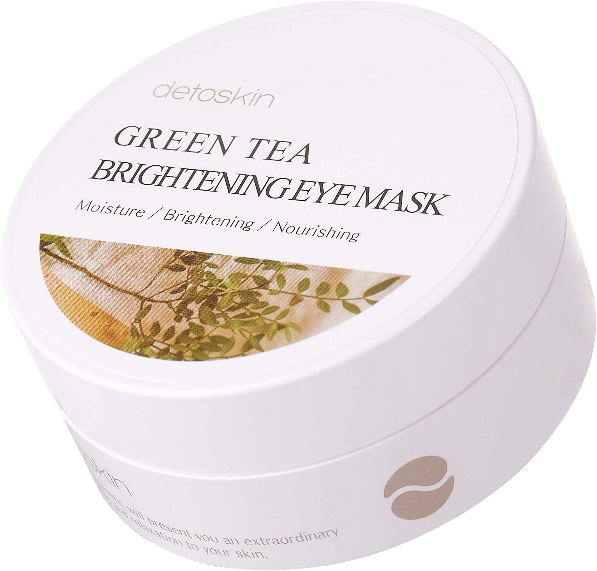 Green Tea Firming Eye Mask 60 Eye Mask Sheets | Under Eye Collagen Patch for Puffy Eyes, Bags, Dark Circles, Crow Feet | Hydrating Nourishing Firming | Reduce , Fine Lines