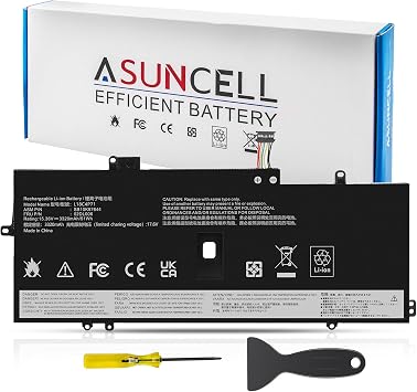 L18C4P71 L18M4P72 Battery for Lenovo Thinkpad X1 Carbon 7th Gen, X1 Carbon 8th Gen,ThinkPad X1 Yoga 4th/5th Gen Series 02DL004 02DL005 02DL006 L18L4P71 SB10K97644 SB10K97642 SB10K97643 SB10T83174