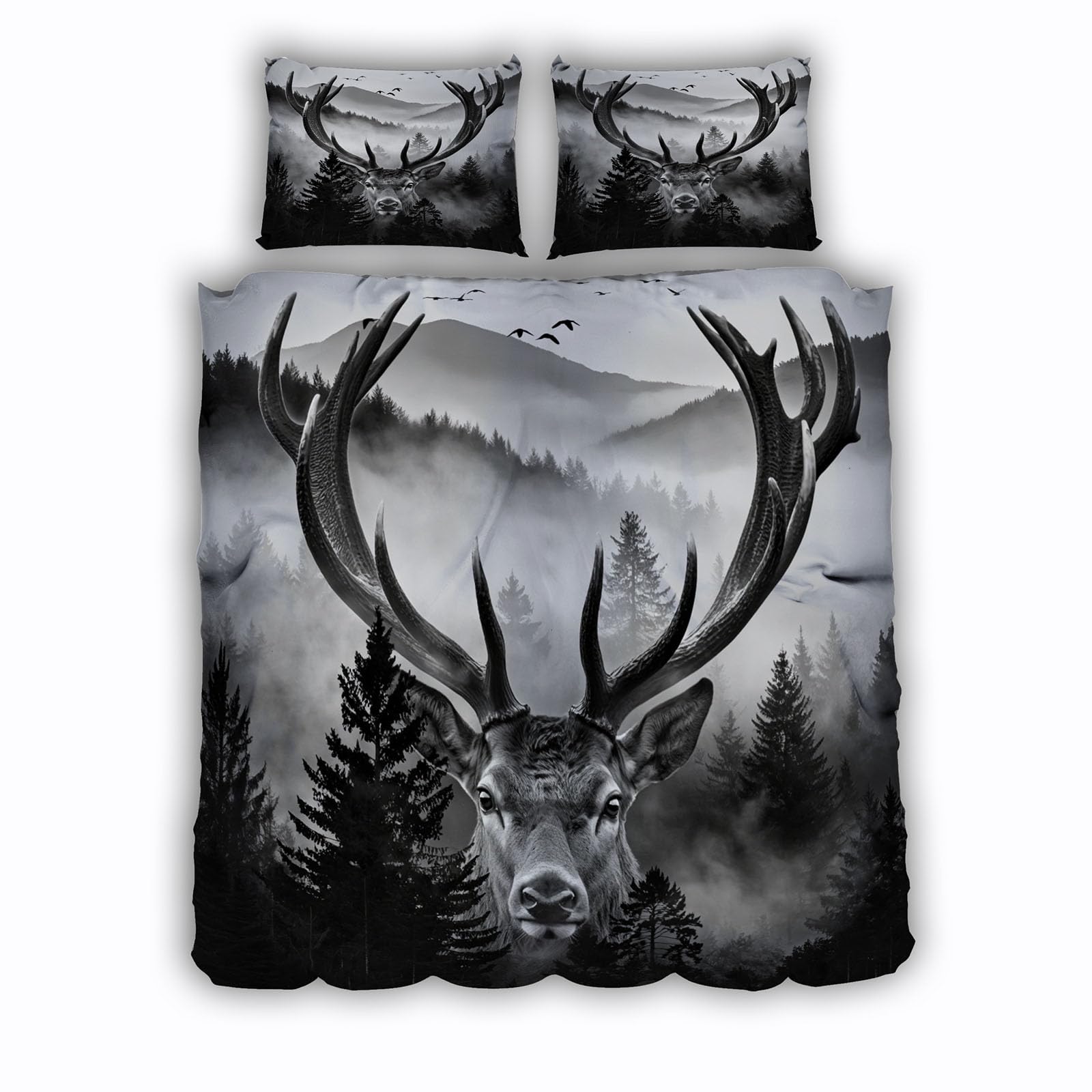 Housse de couette 220x240 avec fermeture éclair pour enfiler votre couette sans effort