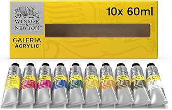 Winsor & Newton, Galeria Acrylic, 10x60ml Tube Set