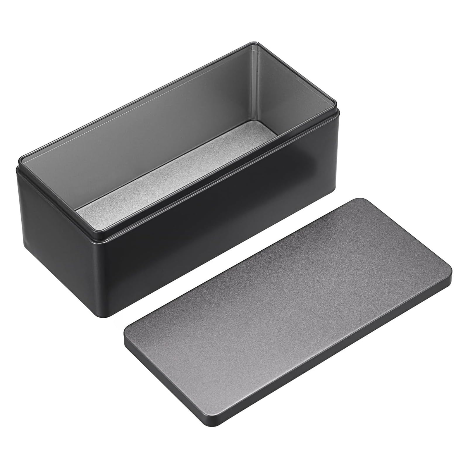 Rustproof Tin Cash Container with Secret Compartment Concealed Safe Organiser for Home Travel Multipurpose Use Metal Cash Container