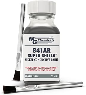 MG Chemicals 841AR Nickel Super Shield Conductive Paint, 55 mL Bottle