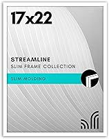 Vista 14 de Americanflat - Portarretratos de 24x30 pulgadas con plexiglás pulido, colección Streamline, marco de fotos con borde delgado para exhibir en pared