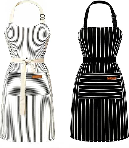 Taidven Custom Personalized Apron for Men Women, Kitchen Chef Cooking
