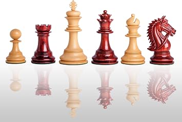 The House of Staunton - The Chesterfield Luxury Chess Set - Pieces Only - 4.4" King