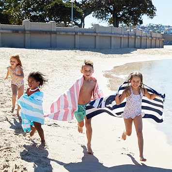 Dock & Bay Beach Towel - Quick Dry, Sand Free - Compact, Lightweight - 100% Recycled - Includes Bag - Cabana - Light Pink - Extra Large (200x90cm, 78x35)